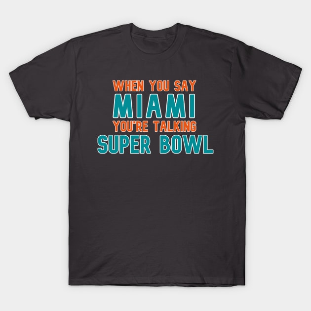 Miami Dolphins Super Bowl T-Shirt by Pretty Good Shirts